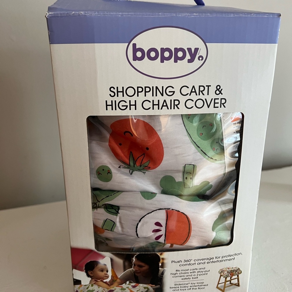 Boppy Shopping Cart & High Chair Cover - fruit design